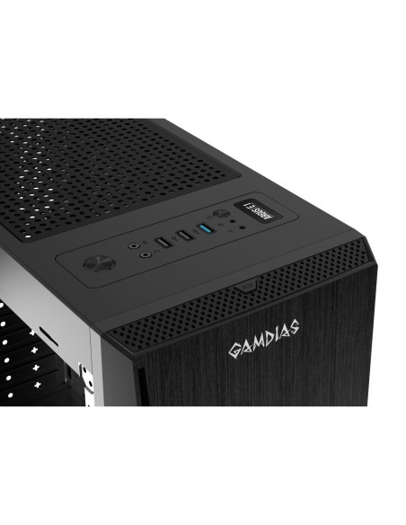 Carcasa Gamdias Argus E1 neagra,ARGUS-E1