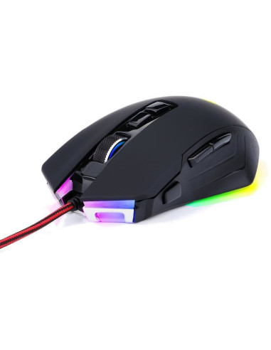 Mouse gaming Redragon Dagger 2 iluminare RGB negru,M715RGB-1-BK