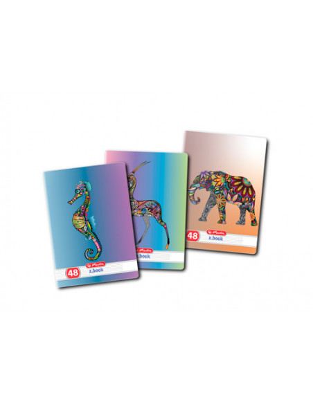 Caiet A5, 48F, 70G/Mp, Dictando, Motiv Zentangle Herlitz Caiet A5, 48F, 70G/Mp, Dictando, Motiv Zentangle Herlitz