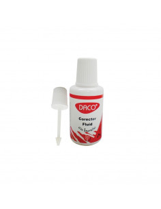 Corector fluid cu burete Daco CF002, 20 ml 2