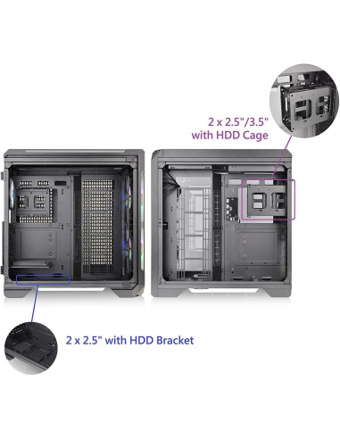 Carcasa Thermaltake View 51 Tempered Glass ARGB Edition