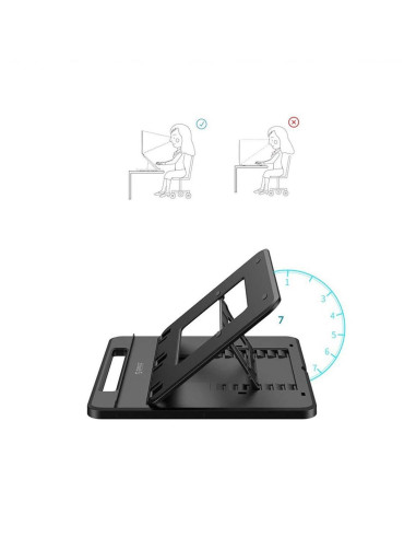 Stand laptop Orico NSN-C1 negru,NSN-C1-BK
