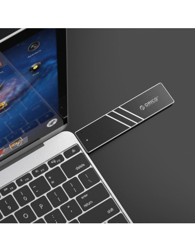 Rack SSD Orico PAM-C3 NVME M.2 USB 3.1 negru,PAM2-C3-BK