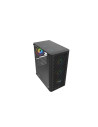 Carcasa Inaza Fury Tempered Glass neagra,INZ-FURY