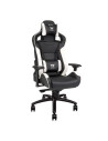 Scaun gaming Thermaltake X Fit negru cu alb,GGC-XFI-BBLFDL-01
