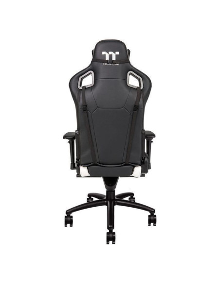 Scaun gaming Thermaltake X Fit negru cu alb,GGC-XFI-BBLFDL-01