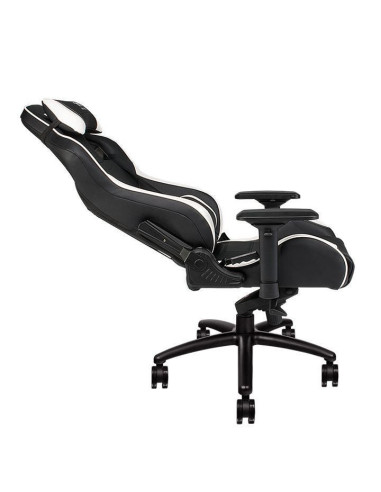 Scaun gaming Thermaltake X Fit negru cu alb,GGC-XFI-BBLFDL-01