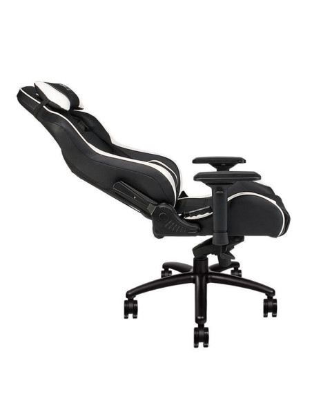 Scaun gaming Thermaltake X Fit negru cu alb,GGC-XFI-BBLFDL-01