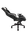 Scaun gaming Thermaltake X Fit negru cu alb,GGC-XFI-BBLFDL-01