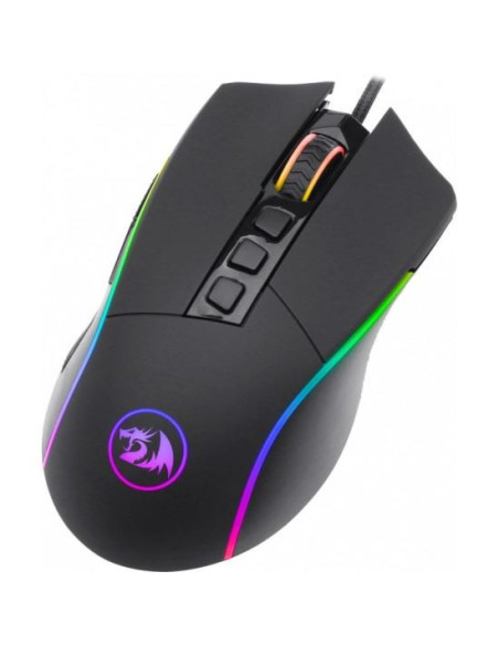 Mouse gaming Redragon Lonewolf 2 negru iluminare RGB,M721PRO-BK