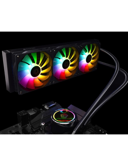 Cooler procesor cu lichid ID-Cooling Zoomflow 360X iluminare