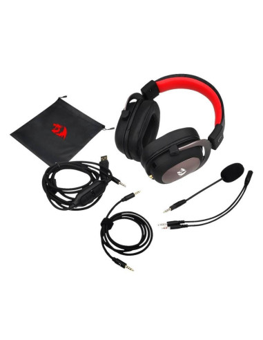 Casti Redragon Zeus 2 negre,H510-1-BK