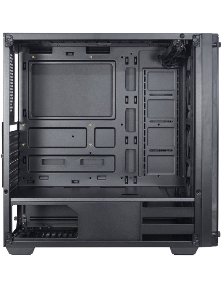 Carcasa Inter-Tech Cobweb neagra,C-907-COBWEB