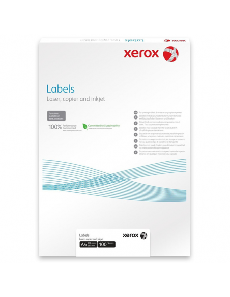 Etichete 24/A4, 34 X 64 Mm, Colturi Rotunde, 100/Top, Xerox Etichete 24/A4, 34 X 64 Mm, Colturi Rotunde, 100/Top, Xerox