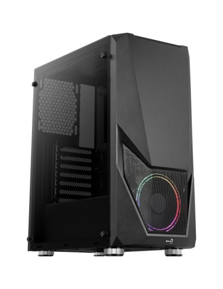 Carcasa Aerocool Zauron fRGB neagra,ZAURON-SATURN-FRGB-G-BK-V1