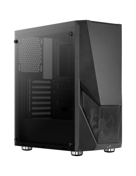 Carcasa Aerocool Zauron fRGB neagra,ZAURON-SATURN-FRGB-G-BK-V1