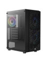 Carcasa Aerocool Hive neagra,HIVE-G-BK-V1