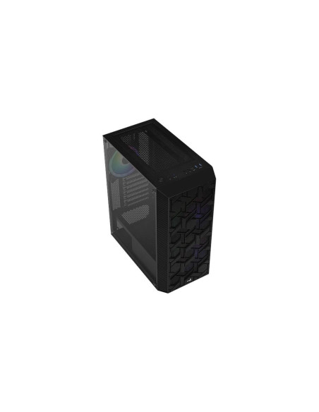 Carcasa Aerocool Hive neagra,HIVE-G-BK-V1