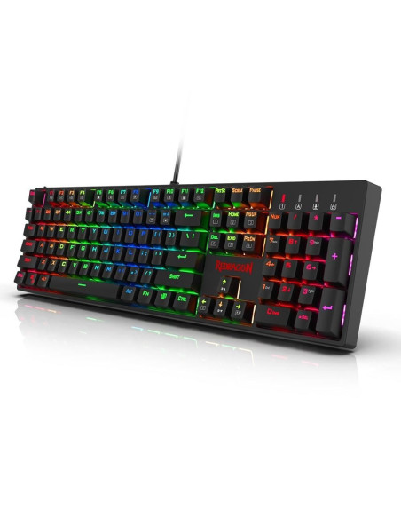 Tastatura gaming mecanica Redragon Surara neagra iluminare RGB