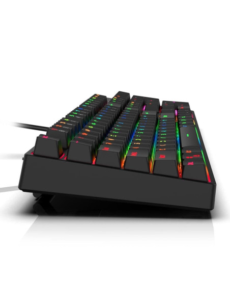 Tastatura gaming mecanica Redragon Surara neagra iluminare RGB