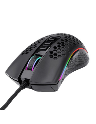 Mouse gaming Redragon Storm iluminare RGB negru,M808RGB-BK