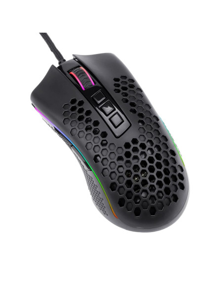 Mouse gaming Redragon Storm iluminare RGB negru,M808RGB-BK