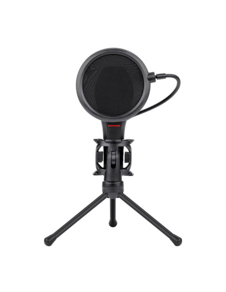 Microfon Redragon Quasar negru cu stand,GM200-BK Microfon Redragon Quasar negru cu stand,GM200-BK