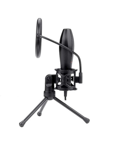 Microfon Redragon Quasar negru cu stand,GM200-BK Microfon Redragon Quasar negru cu stand,GM200-BK