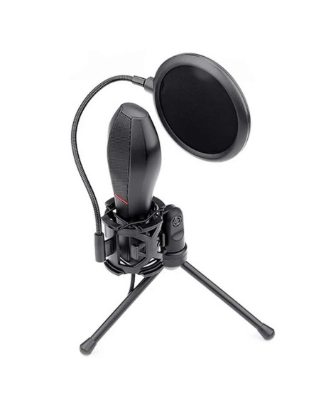 Microfon Redragon Quasar negru cu stand,GM200-BK Microfon Redragon Quasar negru cu stand,GM200-BK