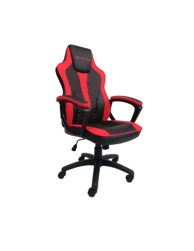 Scaun gaming Inaza Dragon negru cu rosu,DRAGON-BR
