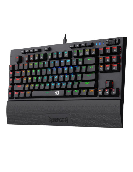 Tastatura gaming mecanica cu fir si wireless Redragon Vishnu