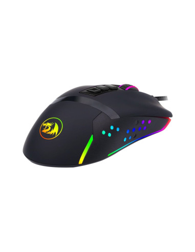Mouse gaming Redragon Octopus negru iluminare RGB,M712RGB-BK