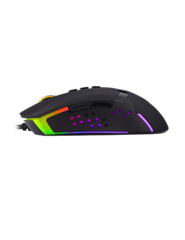 Mouse gaming Redragon Octopus negru iluminare RGB,M712RGB-BK