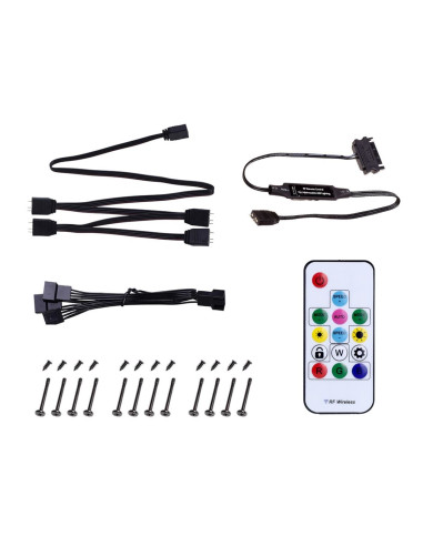 Set 3 ventilatoare ID-Cooling DF-12025 120mm iluminare