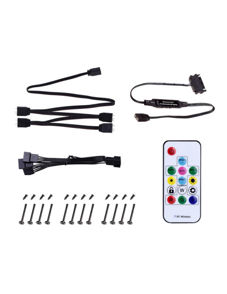 Set 3 ventilatoare ID-Cooling DF-12025 120mm iluminare