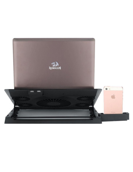 Cooler laptop Redragon Ivy iluminare RGB,GCP500-BK