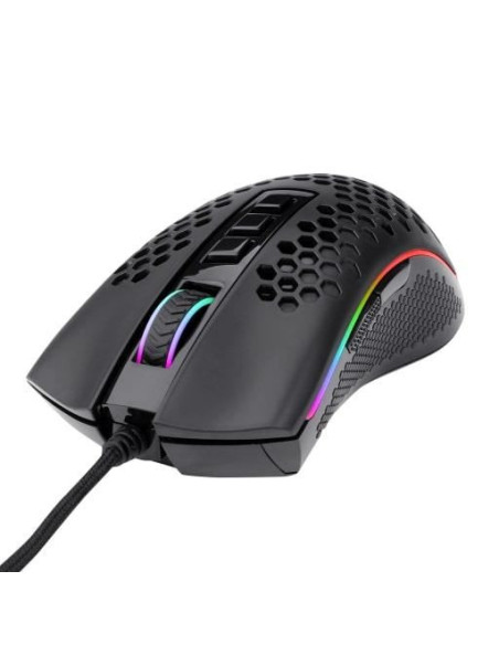 Mouse gaming Redragon Storm Elite iluminare RGB negru,M988RGB-BK