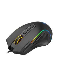Mouse gaming Redragon Predator negru iluminare RGB,M612RGB-BK