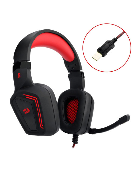 Casti gaming Redragon Muses 2 negre,H310-1-BK Casti gaming Redragon Muses 2 negre,H310-1-BK