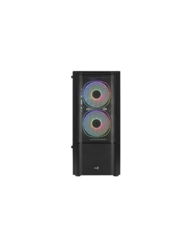 Carcasa Aerocool Quantum Mesh V3 neagra,QUANTUM-MESH-G-BK-V3