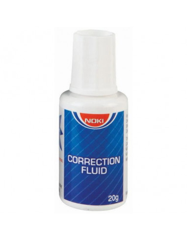 Corector Fluid Cu Pensula 20Ml Noki,NK41110