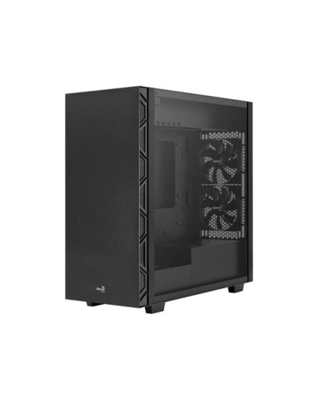 Carcasa Aerocool Flo neagra,FLO-G-BK-V1
