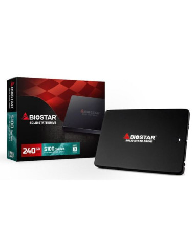 SSD Biostar S100 240GB SATA3,SM120S2E32-PS1PH-BS2