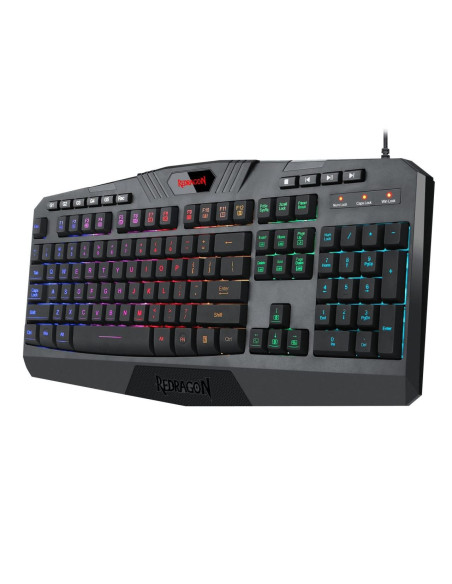 Tastatura gaming Redragon Harpe Pro neagra iluminare