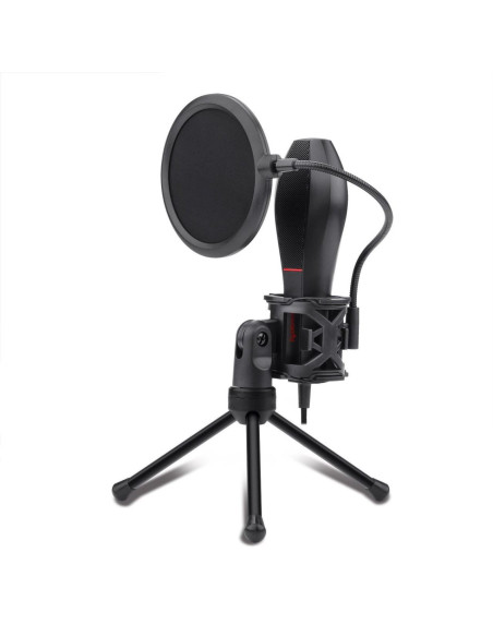 Microfon Redragon Quasar 2 negru cu stand,GM200-1-BK Microfon Redragon Quasar 2 negru cu stand,GM200-1-BK