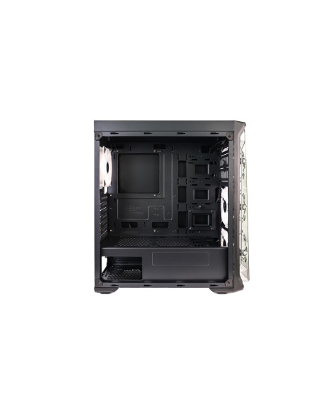 Carcasa Segotep LUX II neagra iluminare RGB,LUX-II-RGB-BK