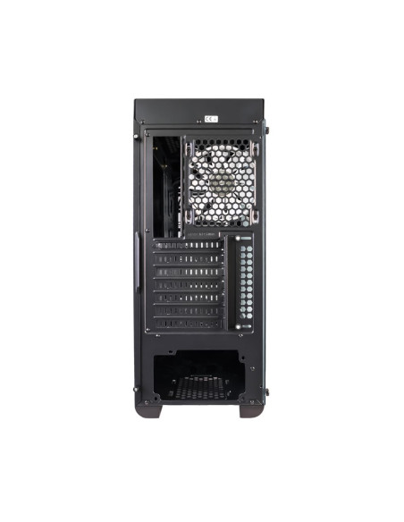 Carcasa Segotep LUX II neagra iluminare RGB,LUX-II-RGB-BK