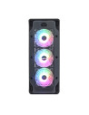 Carcasa Segotep LUX II neagra iluminare RGB,LUX-II-RGB-BK