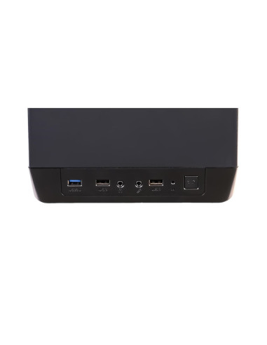 Carcasa Segotep LUX II neagra iluminare RGB,LUX-II-RGB-BK