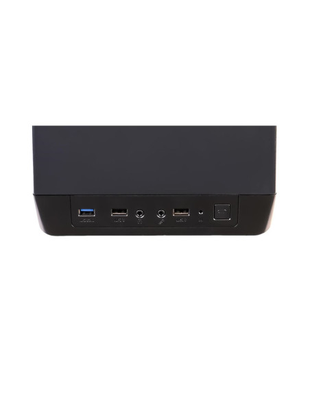 Carcasa Segotep LUX II neagra iluminare RGB,LUX-II-RGB-BK